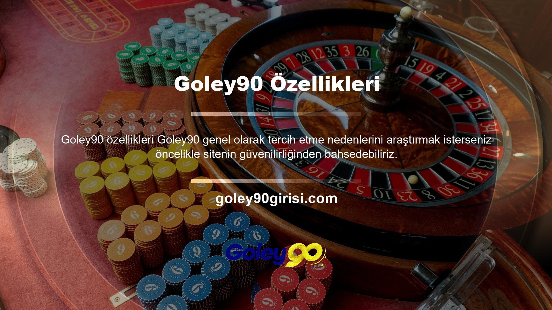 Goley90 güçlü özellikleri nedeniyle titizlikle tavsiye edilen bir web sitesidir