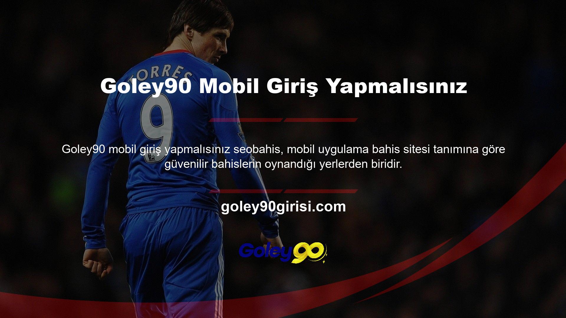 Goley90 mobil giriş adresinizi kullanarak da teklif verebilirsiniz